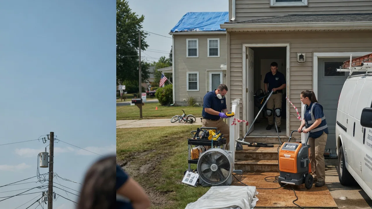 Water Damage Repair in South Wilmington, IL near me